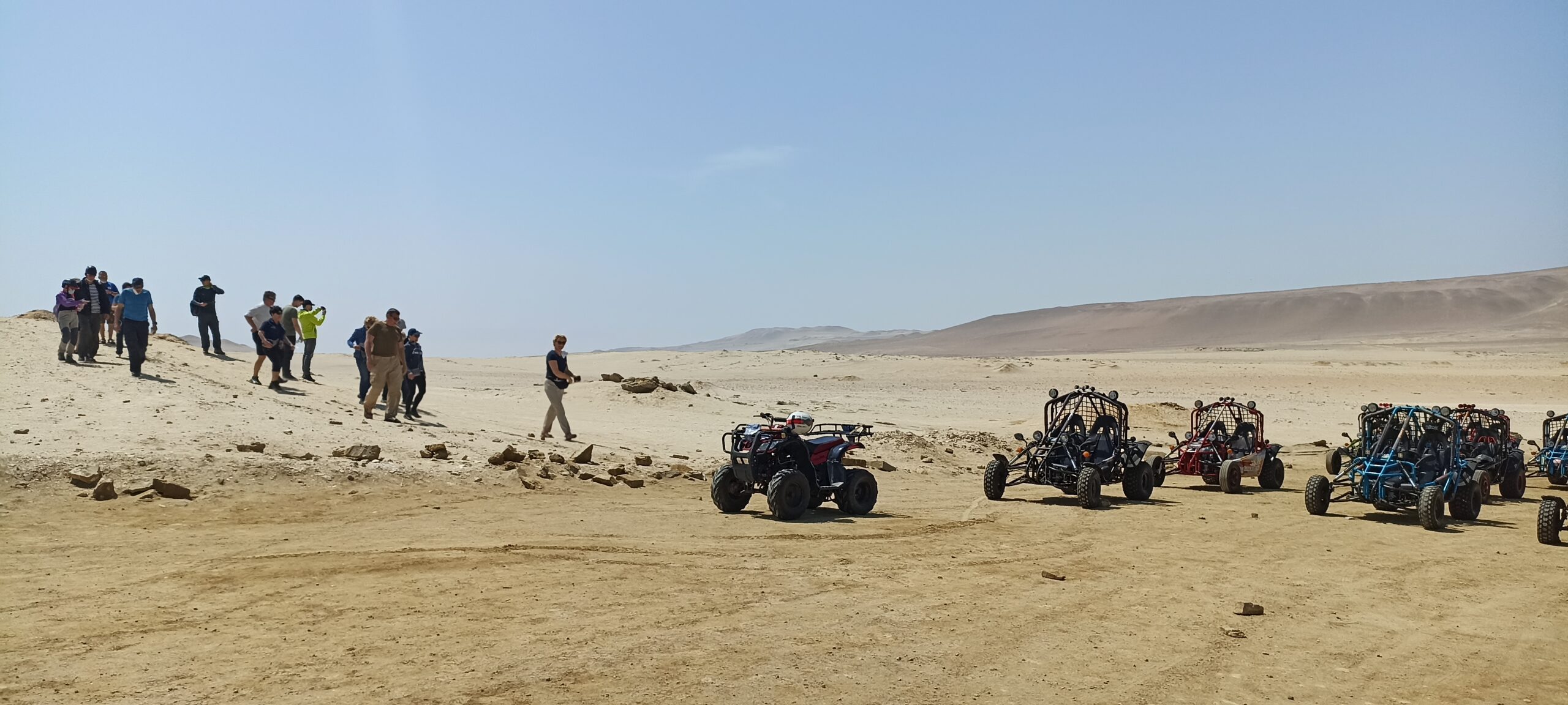 Aventura aérea en Paracas