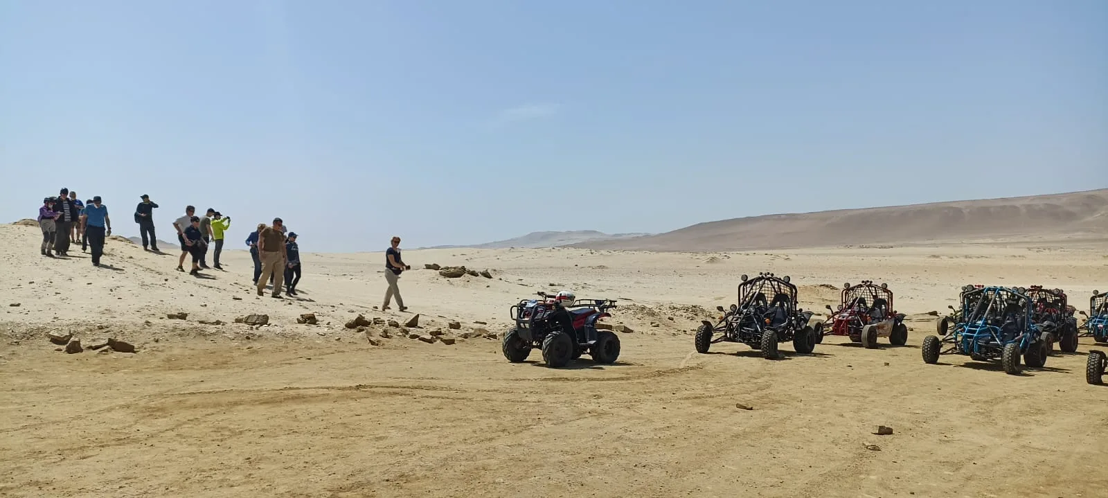 Minibuggy en Paracas
