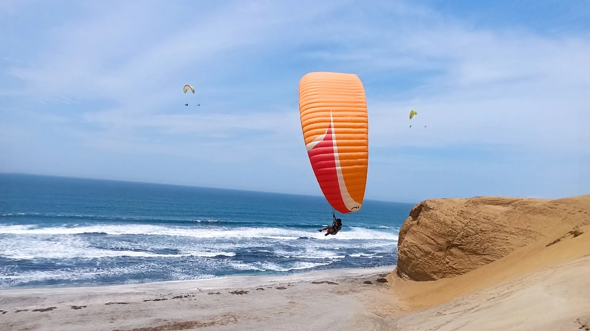 Vuelo en Parapente